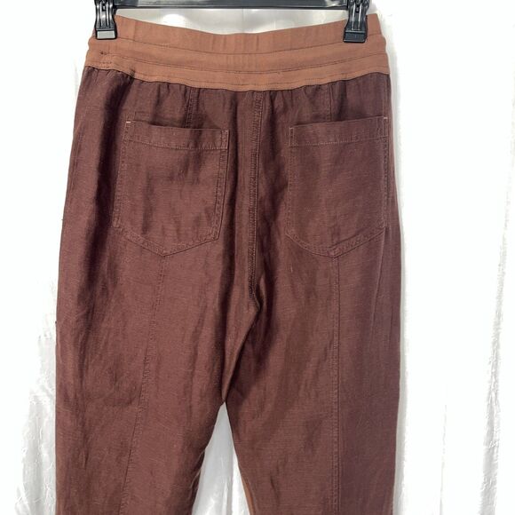 ANTHROPOLOGIE THE NOMAD  BROWN JOGGER PANT Size Med NWOT - Picture 10 of 11
